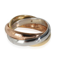 Trinity Ring, Classic Model, Diamonds