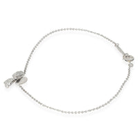 Paper Flowers Bracelet with Diamonds in Platinum 0.17 CTW