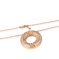 Atlas Diamond Pendant in 18k Rose Gold 0.57 CTW