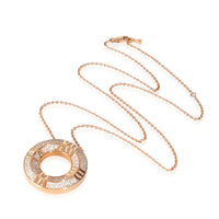 Atlas Diamond Pendant in 18k Rose Gold 0.57 CTW