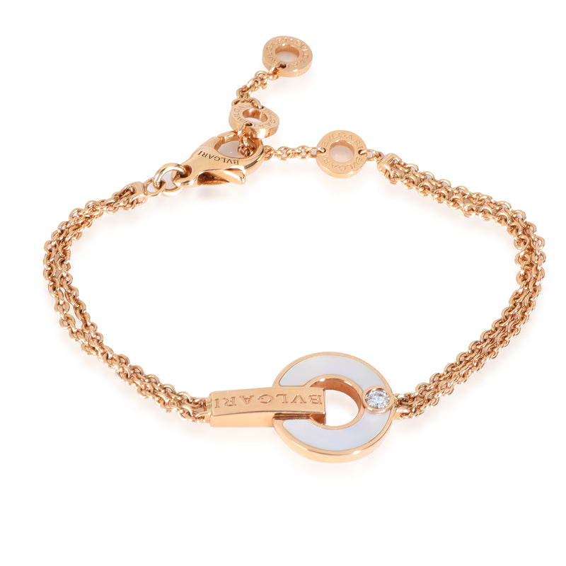 Bvlgari Bvlgari Bracelet in 18k Rose Gold 0.06 CTW