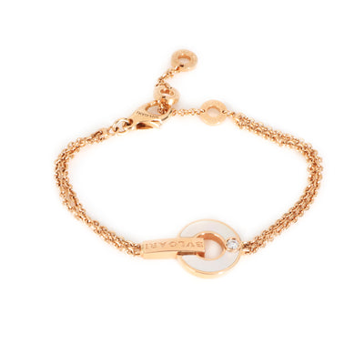 Bvlgari Bvlgari Bracelet in 18k Rose Gold 0.06 CTW