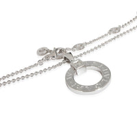 Bvlgari Bvlgari Pendant in 18k White Gold 0.07 CTW
