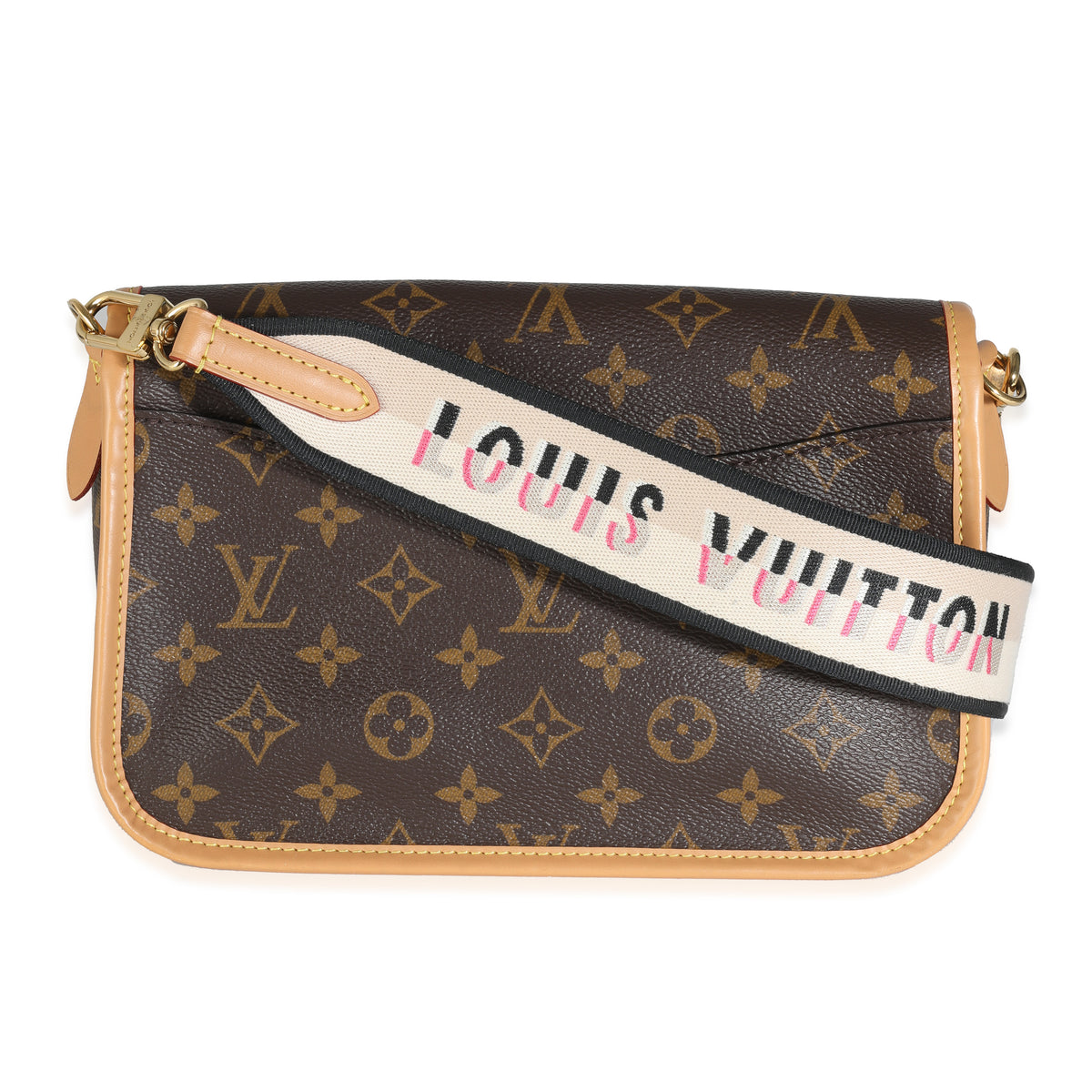 Black Monogram Canvas Diane