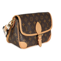 Black Monogram Canvas Diane