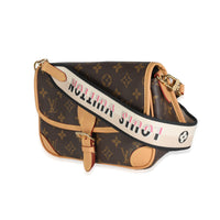 Black Monogram Canvas Diane