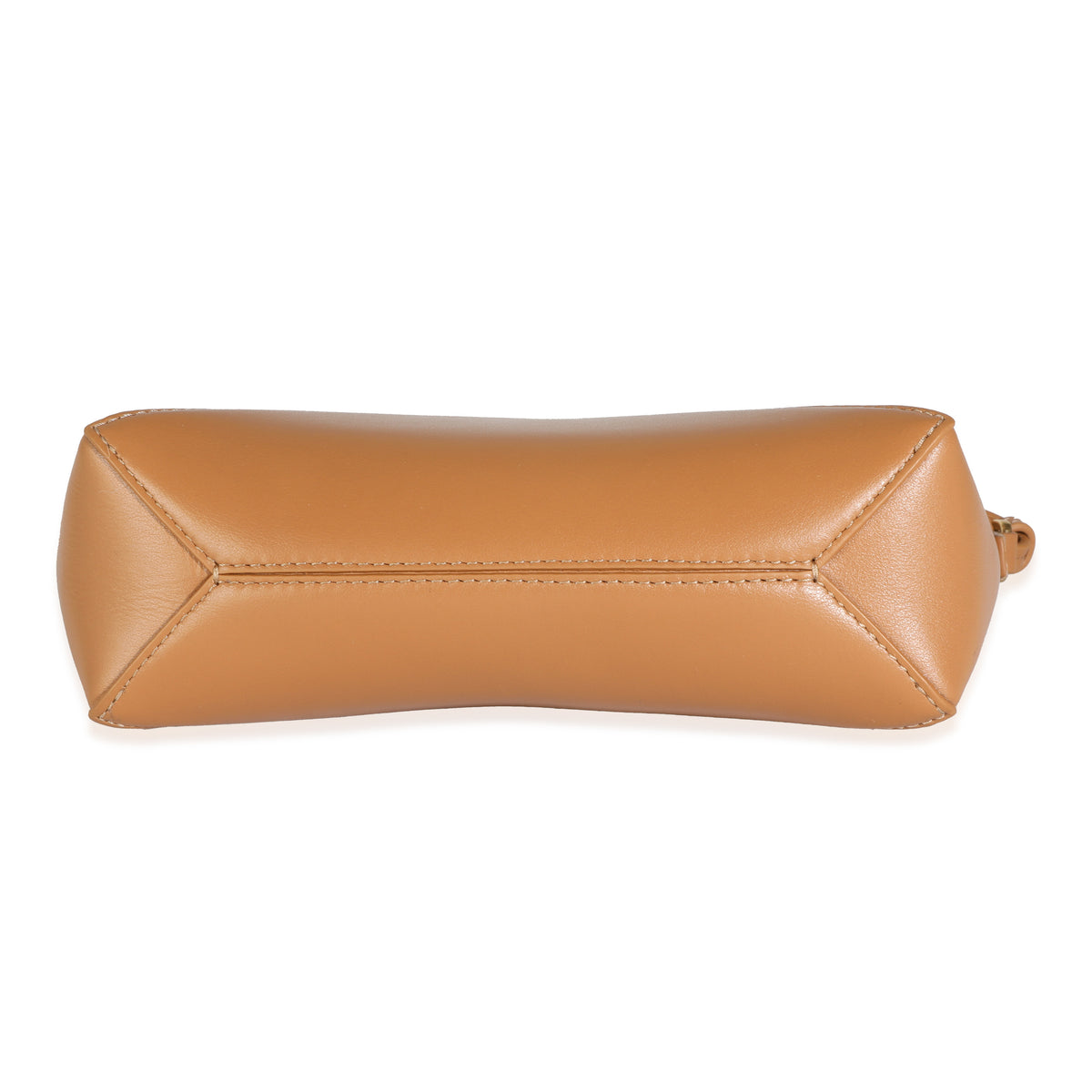 Warm Dessert Calfskin Puzzle Fold Pouch