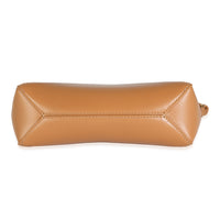 Warm Dessert Calfskin Puzzle Fold Pouch