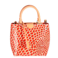 Sugar Pink Poppy Vernis Jungle Dots Open Tote