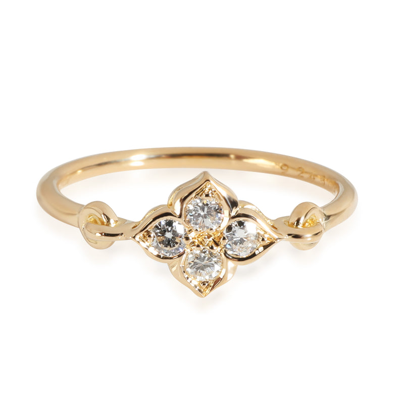 Vintage Hindu Ring, Diamonds (Yellow Gold)