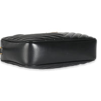Black Matelasse Calfskin Lou Camera Bag