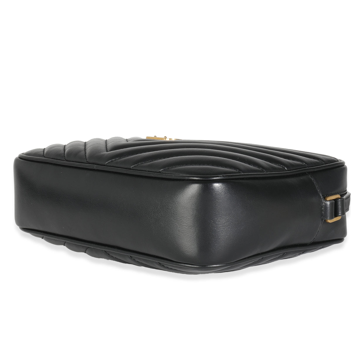 Black Matelasse Calfskin Lou Camera Bag