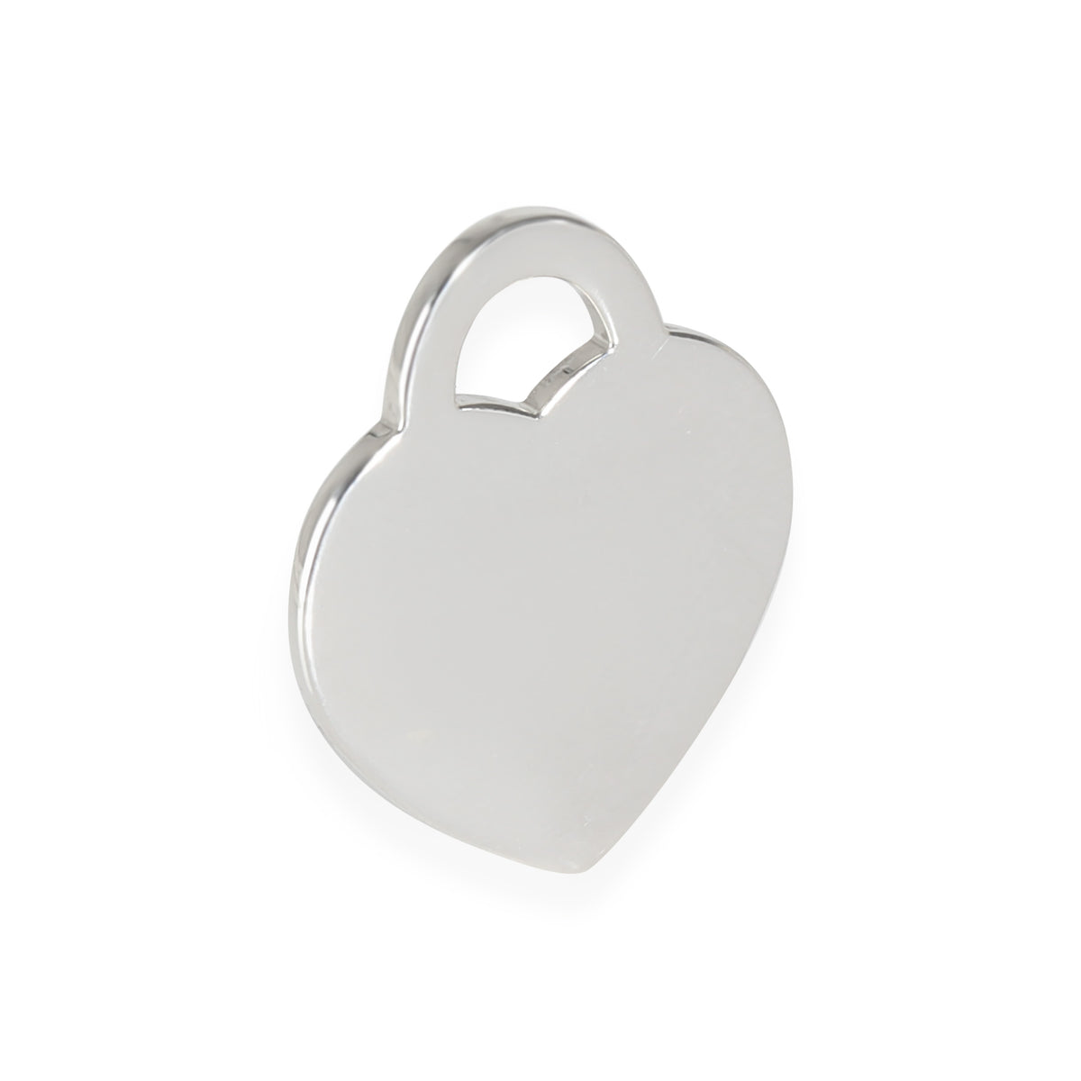 Small Heart Charm in Sterling Silver