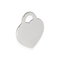 Small Heart Charm in Sterling Silver