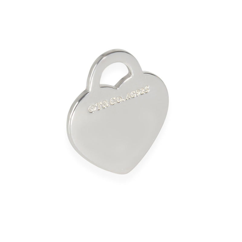 Small Heart Charm in Sterling Silver