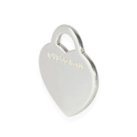 Small Heart Charm in Sterling Silver