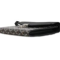 Black Goyardine Canvas Chypre Wallet Pouch