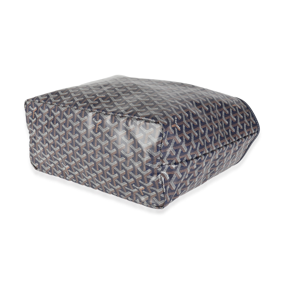 Navy Goyardine Canvas Saint Louis PM