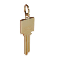 Tiffany Mini Modern Key in 18k Yellow Gold 0.12 CTW