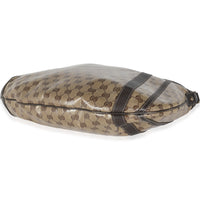 Beige Crystal GG Coated Canvas Abbey Convertible Tote