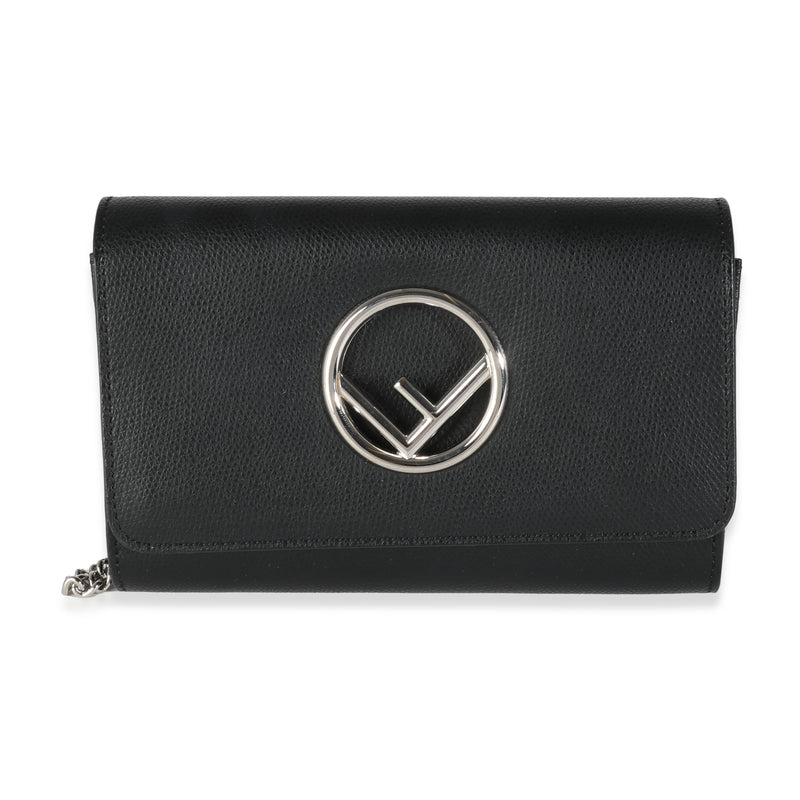 Black Vitello Cruise F Is Fendi Wallet On Chain