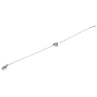 Diamond Heart Bracelet in Platinum 0.18 CTW