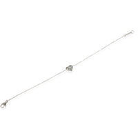 Diamond Heart Bracelet in Platinum 0.18 CTW