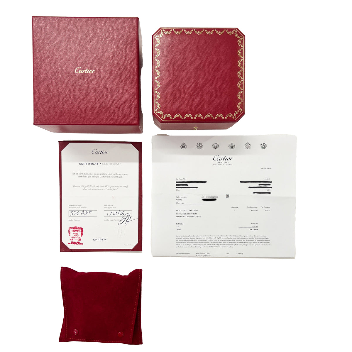 Juste Un Clou Bracelet (Yellow Gold)