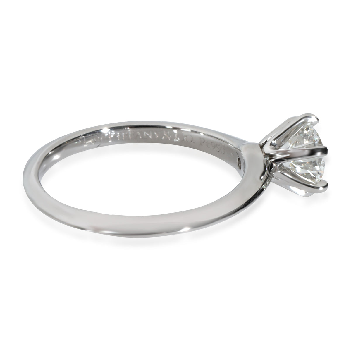 Tiffany & Co. 0.95 ct Round Brilliant Diamond Engagement Ring sv