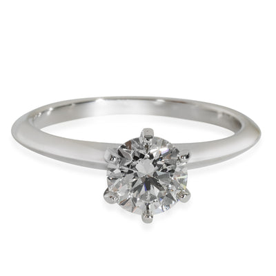 0.95 ct Round Brilliant Diamond Engagement Ring