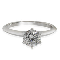 0.95 ct Round Brilliant Diamond Engagement Ring