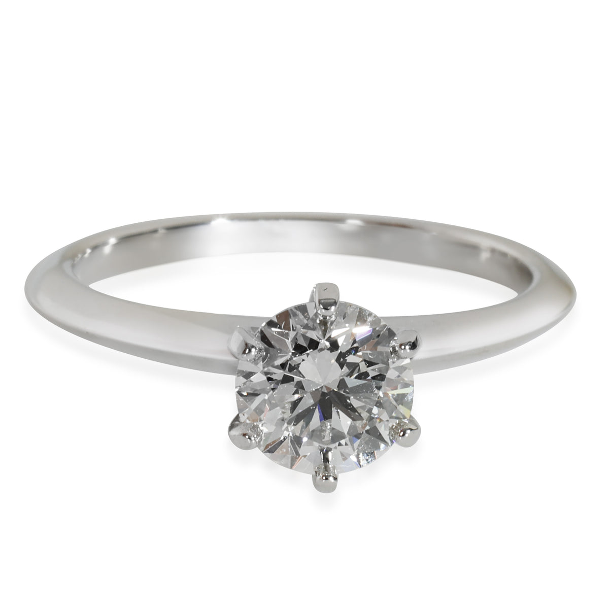 0.95 ct Round Brilliant Diamond Engagement Ring