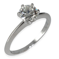 0.95 ct Round Brilliant Diamond Engagement Ring