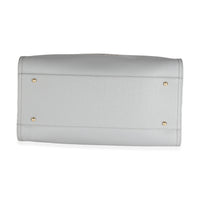 Grey Caviar Studded Medium Deauville Tote