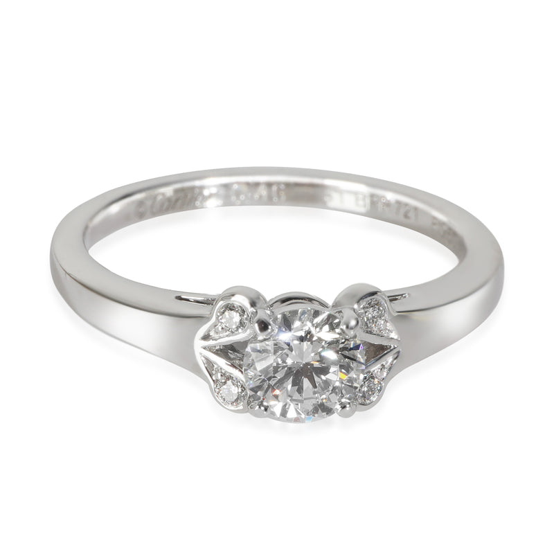 Ballerine Engagement Ring, .46 Ct. H VS1