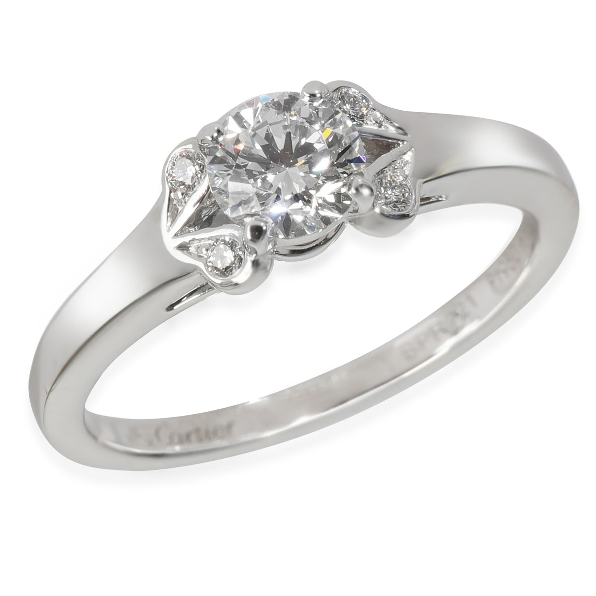 Ballerine Engagement Ring, .46 Ct. H VS1