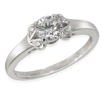 Ballerine Engagement Ring, .46 Ct. H VS1