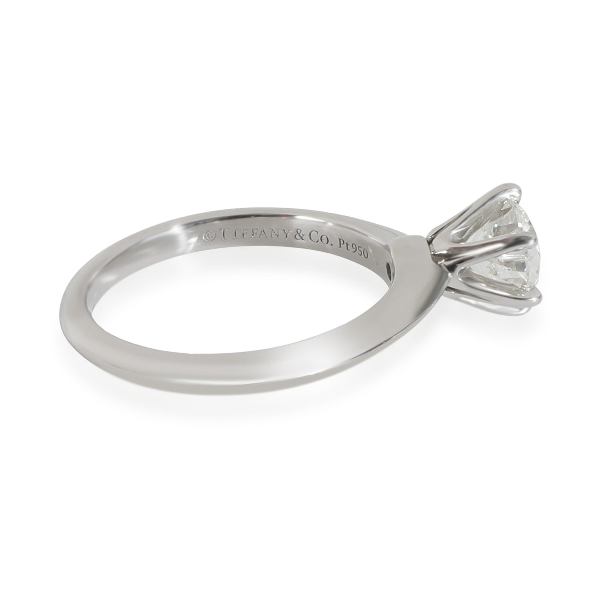 Tiffany & Co. 0.81 ct Round Brilliant Diamond Engagement Ring sv