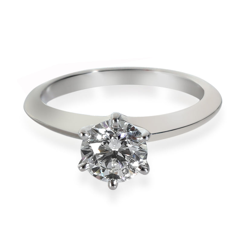 0.81 ct Round Brilliant Diamond Engagement Ring