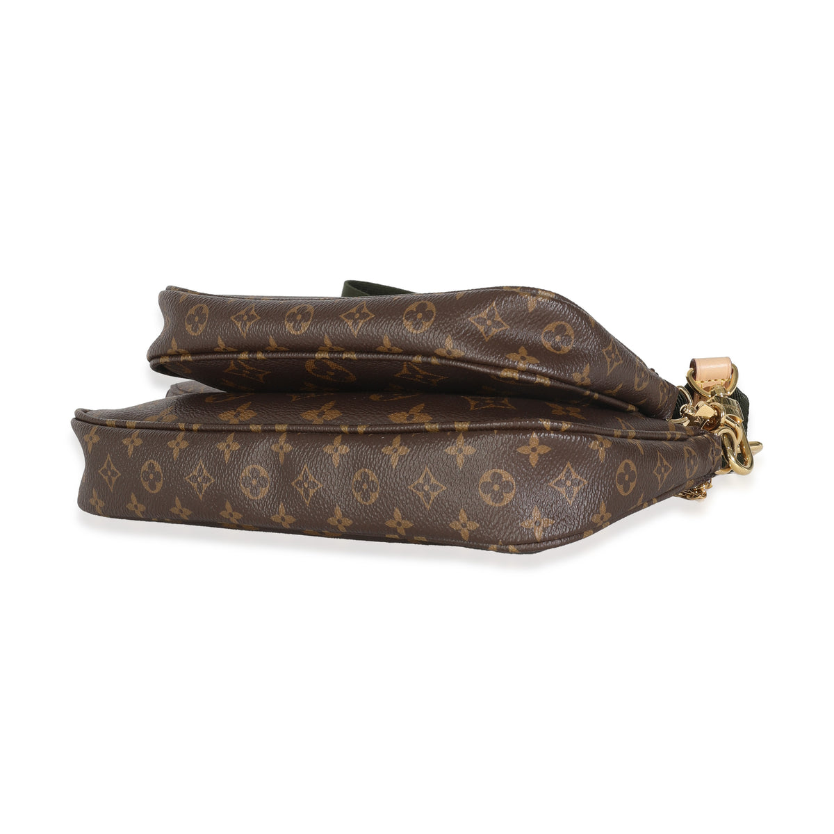 Khaki Monogram Canvas Multi Pochette Accessoires