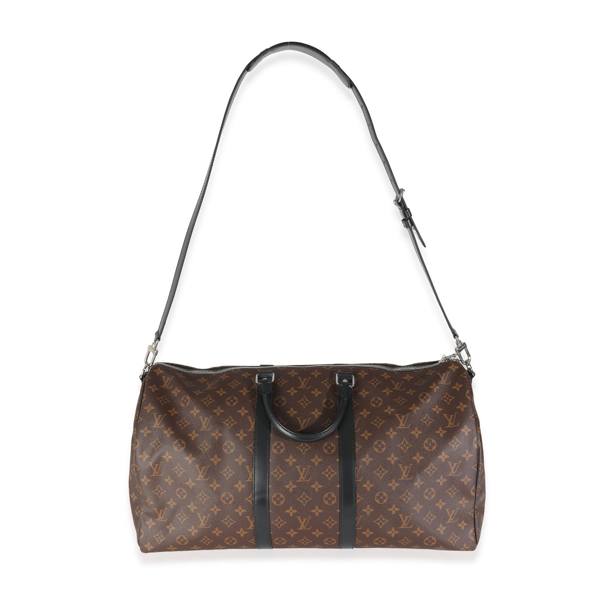 Monogram Macassar Canvas Keepall Bandouliere 55