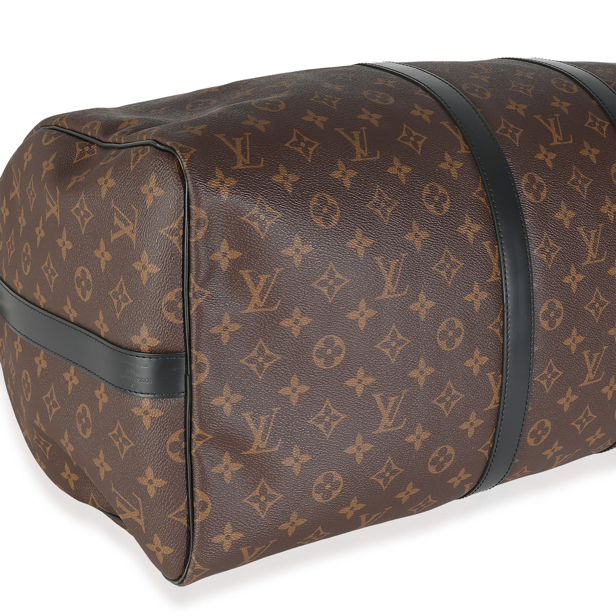 Monogram Macassar Canvas Keepall Bandouliere 55