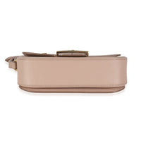 Cipria Saffiano Lux Embleme Flap Shoulder Bag