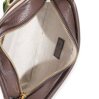 Dollar Calfskin Beige Jumbo GG Canvas Web Mini Crossbody Bag