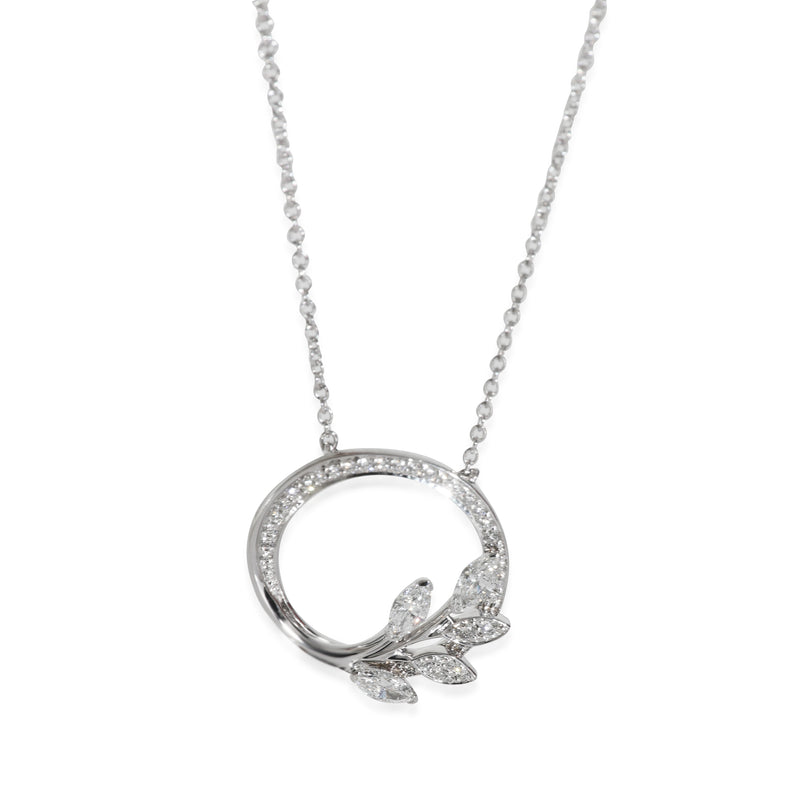 Victoria Diamond Pendant in Platinum 0.39 CTW