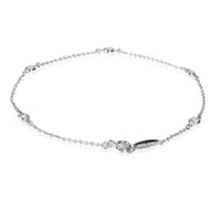 Elsa Peretti Diamond Bracelet in  Platinum 0.4 CTW