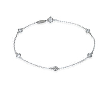 Elsa Peretti Diamond Bracelet in  Platinum 0.4 CTW