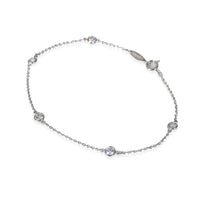 Elsa Peretti Diamond Bracelet in  Platinum 0.4 CTW