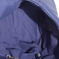 Purple Quilted Goatskin Chanel 19 Flap Bag