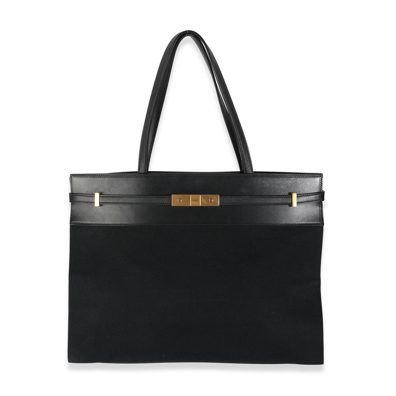 Black Canvas Manhattan Tote